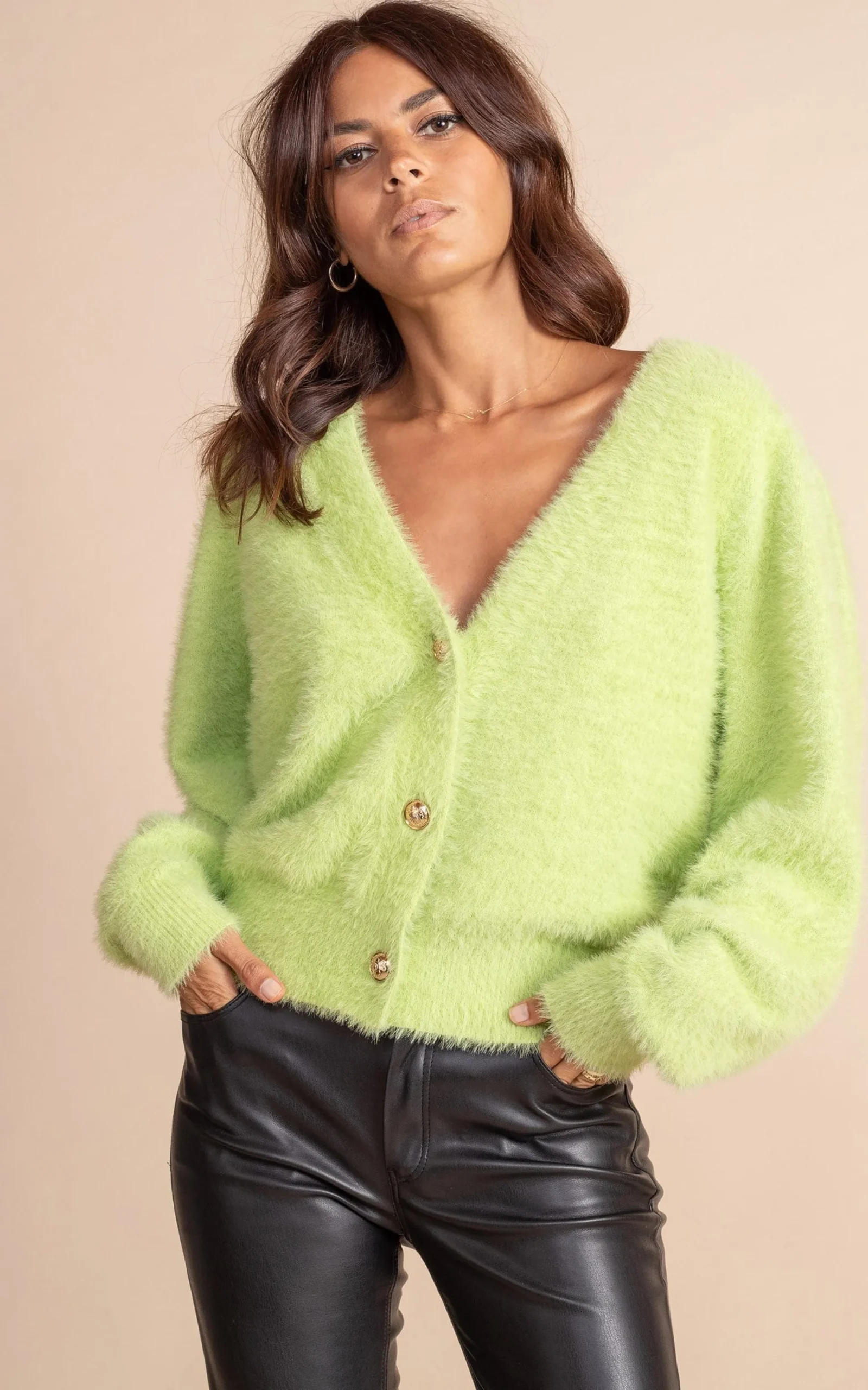 Bambino Cardigan In Sherbert