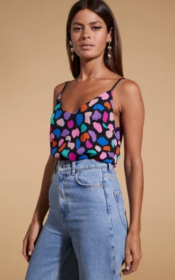 Birdie Cami Top In Multi Cloud
