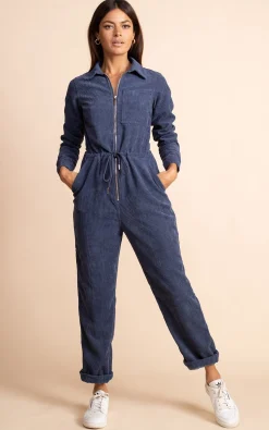 Blaze Boilersuit In Army Blue