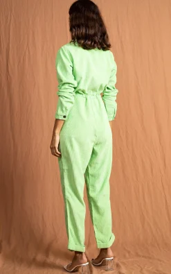 Blaze Boilersuit In Lime