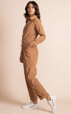 Blaze Boilersuit In Tan