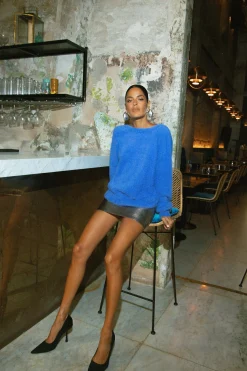 Bonnie Jumper In Cornflower Blue-Reversible