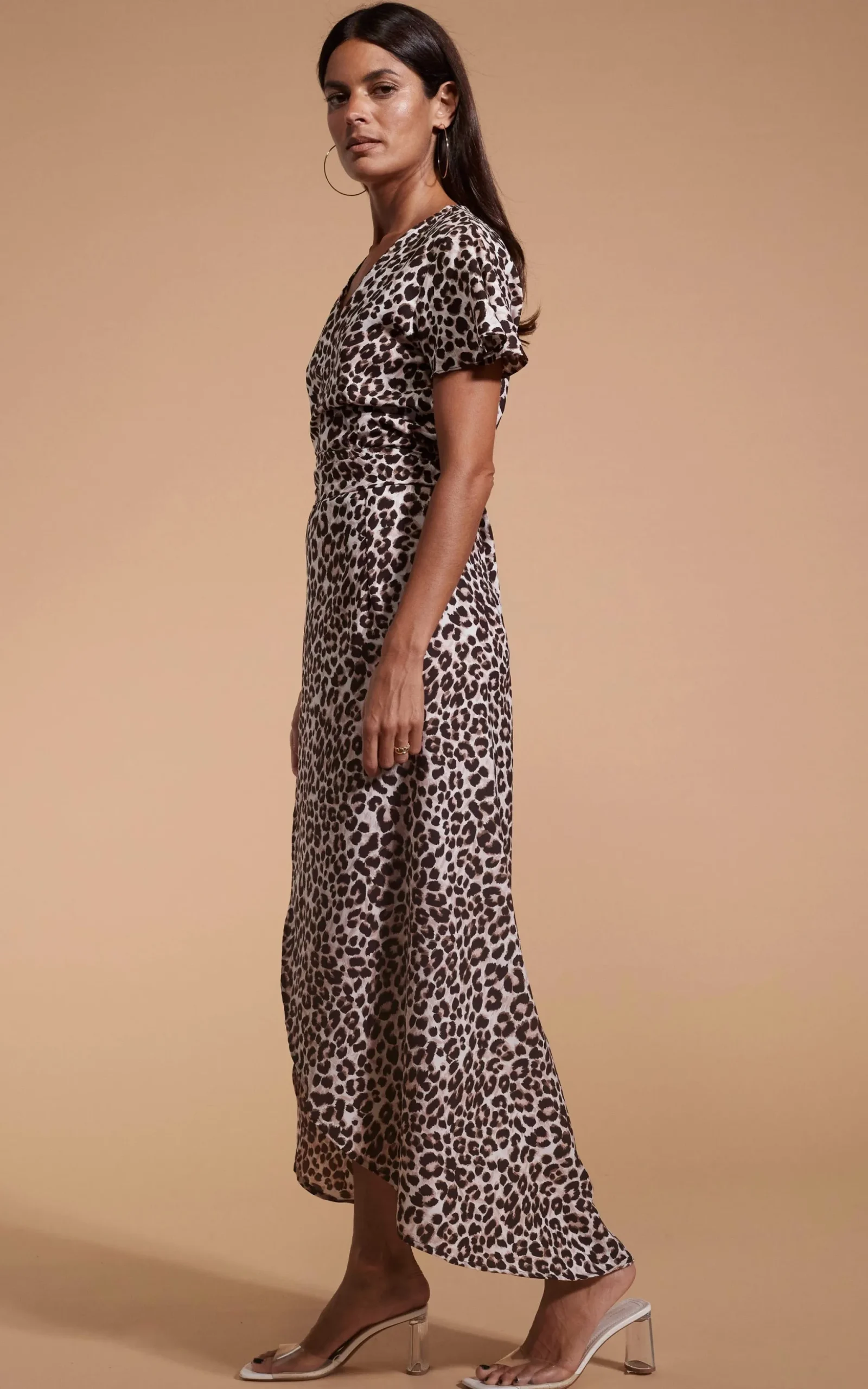 Cayenne Dress In Bare Leopard