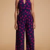 Cypress Jumpsuit In Pink Daisy