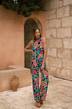 Cypress Jumpsuit In Vintage Floral