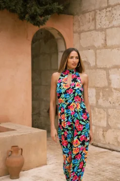 Cypress Jumpsuit In Vintage Floral