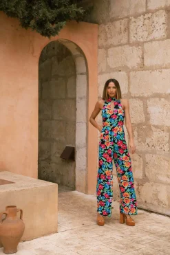 Cypress Jumpsuit In Vintage Floral