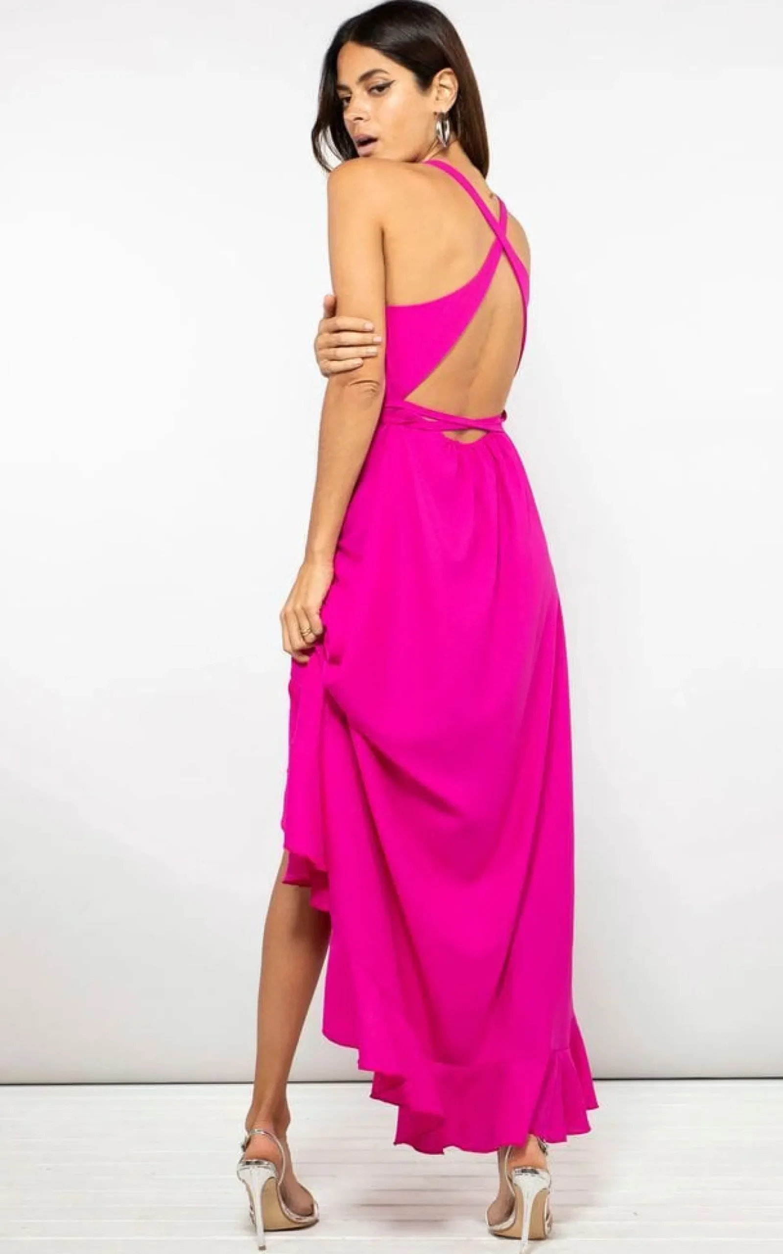 Dolce Vita Dress In Magenta
