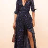 Dove Dress Blue Alligator