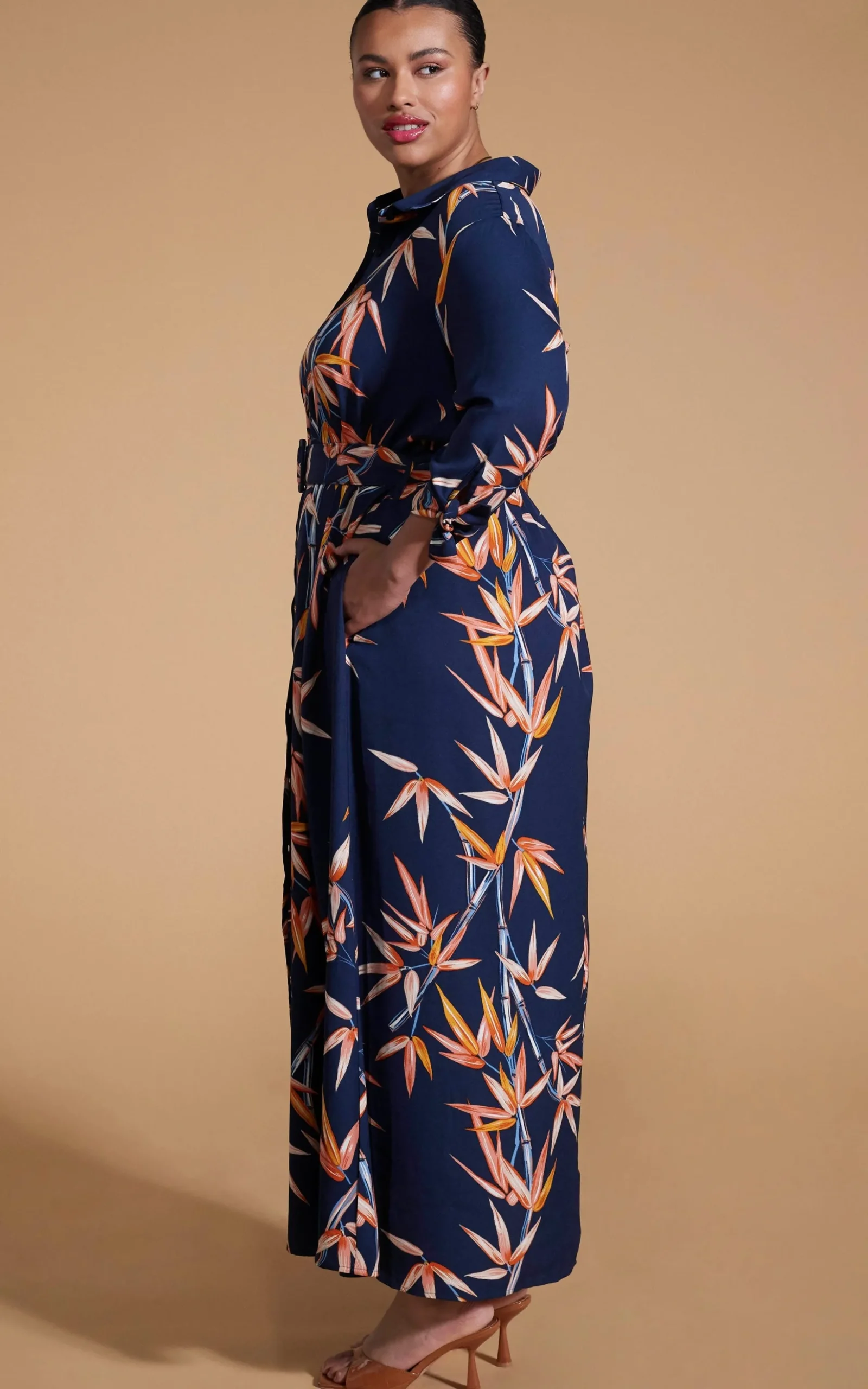 Dove Dress In Bamboo-Extended Sizing