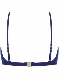 Halo Lalita Bandeau Bikini Top In Navy