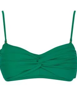 Halo Lalita Bandeau Bikini Top In Green