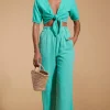 Halo Tahiti Trousers In Mint Green