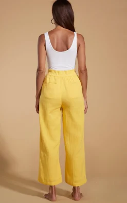 Halo Tahiti Trousers In Primrose Yellow