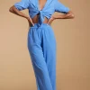 Halo Tahiti Trousers In Sky Blue