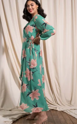 Jagger Dress In Sage Base Tulip