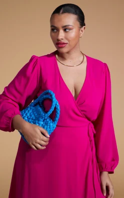Jagger Maxi Dress In Magenta-Extended Sizing