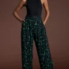 Jesse Trousers In Green Alligator