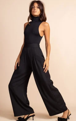 Joey Palazzo Trousers In Black