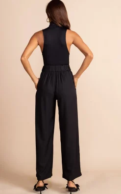 Joey Palazzo Trousers In Black