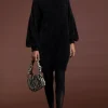 Maggie Jumper Dress In Black