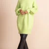 Maggie Jumper Dress In Sherbert