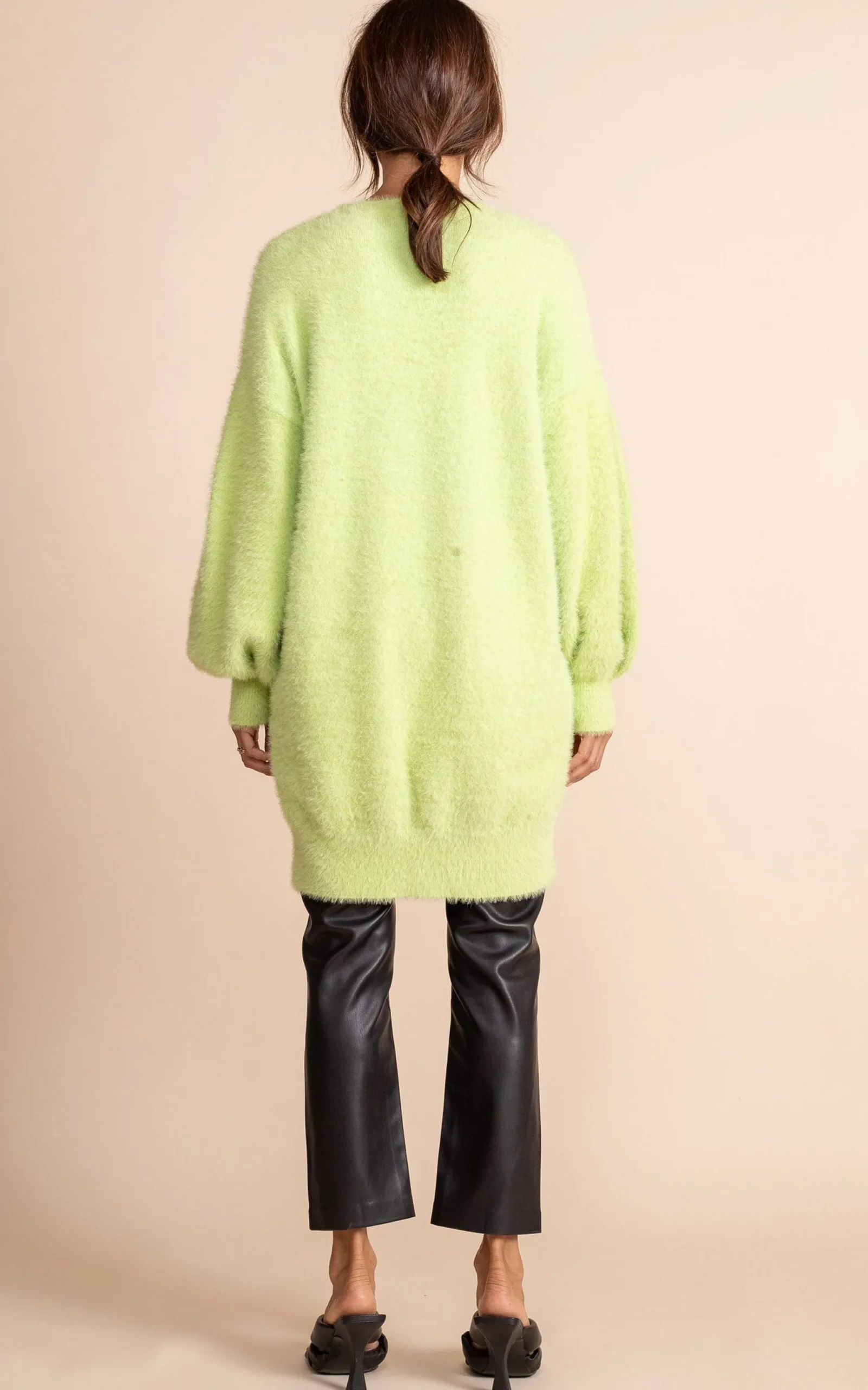 Maggie Jumper Dress In Sherbert
