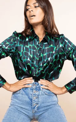 Nevada Shirt Green Alligator