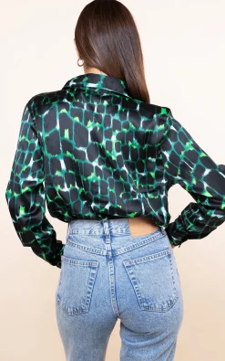 Nevada Shirt Green Alligator