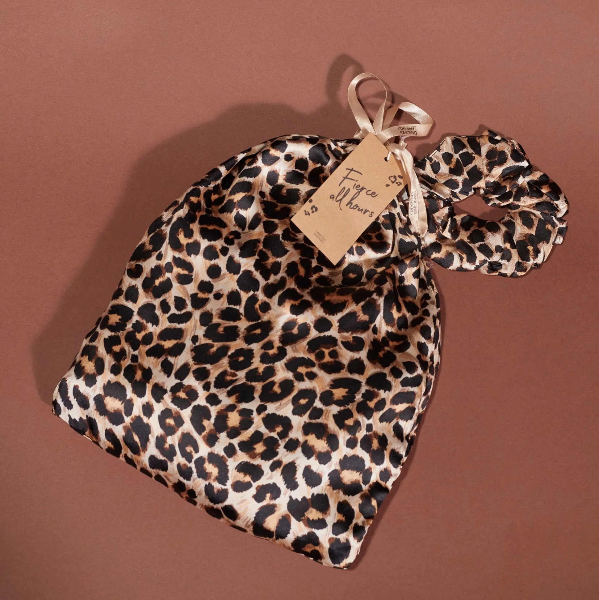 Oona Shortie Pj Set In Rich Leopard