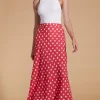 Renzo Skirt In Red Polka Dot