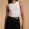 Riva Pointelle Bodysuit In Cream
