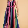 Sookie Slip Dress In Stripe