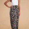 Whitney Maxi Wrap Skirt In Citrus Tulip