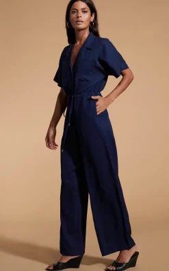 Zeta Jumpsuit In Navy